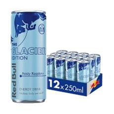 Red Bull £1.75 Editions Glacier Frosty Raspberry 250ml (12 Pack)