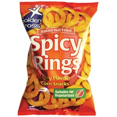 GOLDEN CROSS SPICY RINGS 150g (12 PACK)