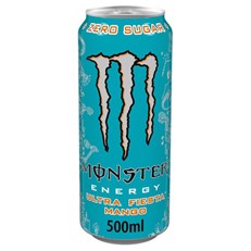 Monster Energy Plain Pack Drink Ultra Fiesta 500ml (12 Pack)
