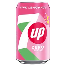 7Up Pink Lemonade Zero Sugar 330ml 24 Pack