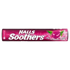HALLS SOOTHERS BLACKCURRANT THROAT LOZENGES 45g (20 PACK)