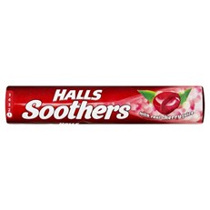 HALLS SOOTHERS CHERRY THROAT LOZENGES 45g (20 PACK)