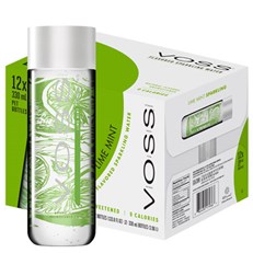 voss mint lime water
