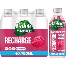 Volvic Vitamin Recharge Raspberry 6x750ml
