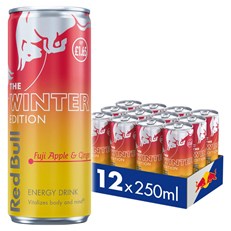 Red Bull £1.65 Editions Winter Apple Fuji Ginger 12 Pack