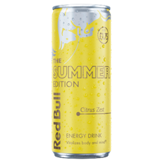 RED BULL £1.75 EDITIONS SUMMER CITRUS ZEST 250ml (12 pack)