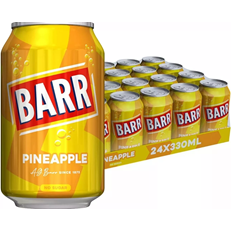 Barrs Pineappleade 330ml Cans 24 Pack