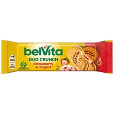 Belvita Duo Crunch Strawberry & Yogurt 50.6g 18 Pack