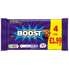 Cadburys Boost 126g £1.99 (12 x 4 Pack)