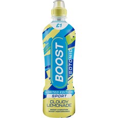 Boost Sport Isotonic Energy Drink Cloudy Lemonade 500ml 12 Pack £1