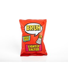 Bruh Crisps Lightly Salted 40g 24 Pack