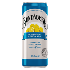 Bundaberg Brewed Lemonade 250ml 24 Pack