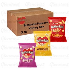 Butterkist Variety Box 18 Pack 20g & 12g