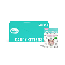 Candy Kittens Sour Watermelon 54g 12 Pack