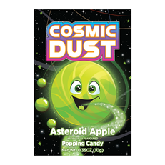 Cosmic Dust Popping Candy Asteroid Apple 10g 32 Pack