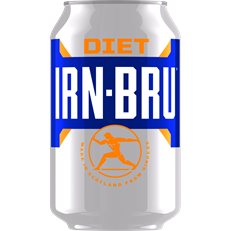 Barrs Diet Irn Bru 330ml 24 Pack