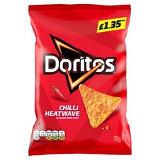 Walkers Doritos Chilli Heatwave 70g £1.35 (18 Pack)