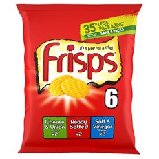 Frisps Assorted Packs 28 x 6 Pack 25.5g