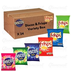 Frisps & Discos Variety Box 25.5g 24 Pack