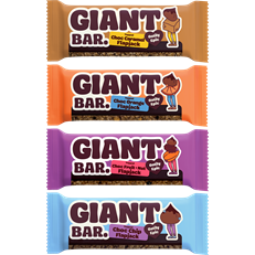 Giant Bar Flapjack Chocolate Topped Mix 100g 20 Pack
