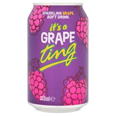 Ting Grape Soda 330ml Cans 24 Pack