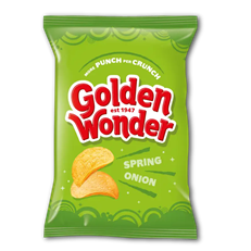 Golden Wonder Spring Onion 32.5g (32 Pack)