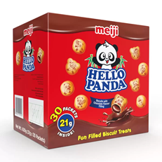 Meiji Hello Panda Chocolate Flavoured Filling 21g 30 Pack