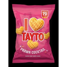 TAYTO HEARTS PRAWN COCKTAILS 12x70g