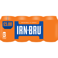 Barrs Irn Bru 330ml Cans 2 x 12 Pack £5