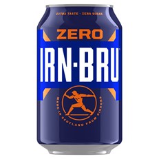 Barrs Irn Bru Zero 330ml 24 Pack
