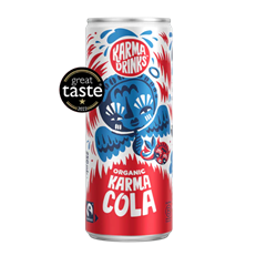 Karma Drinks Karma Natural Cola Sugar Free 250ml 24 Pack