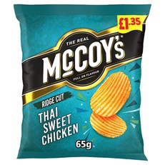 McCoys Thai Sweet Chicken 65g £1.35 20 Pack