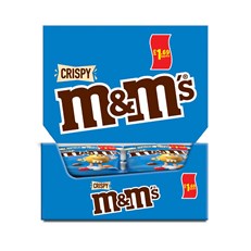 M&M's Cripsy Treat Bag 77g 16 Pack £1.69