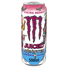 MONSTER £1.85 VIKING BERRY 500ml (12 Pack)