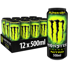 Monster Energy Drink Nitro Super Dry 500ml 12 Pack £1.75 Monster Energy Drink Nitro Super Dry 500ml 12 Pack £1.75