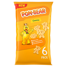 Pom Bear Cheese 8 x 6 Pack 13g Multipack