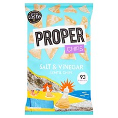 PROPER SALT & VINEGAR LENTIL CHIPS 85g