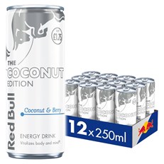 Red Bull Energy Drink Editions Coconut 250ml 12 Pack £1.75