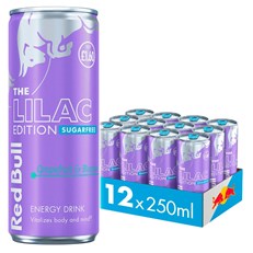 Red Bull Energy Drinks Editions Lilac Sugar Free 250ml 12 Pack £1.60