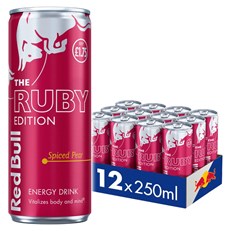 Red Bull Energy Drink Editions Winter Spiced Pear 250ml 12 Pack £1.75