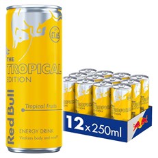 Red Bull Energy Drink Editions Tropical Edition 250ml 12 Pack £1.65
