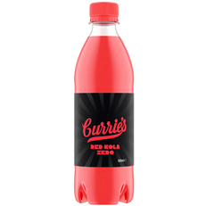 Curries Red Kola Zero 500ml 12 Pack