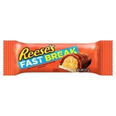 Reeses Fast Break Milk Chocolate Peanut Butter & Nougat 51g 18 Pack