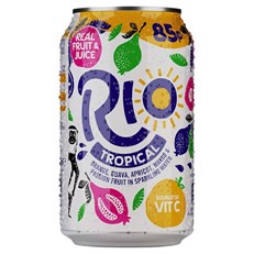 Rio Tropical Made with Real Fruit 330ml 24 Pack 85p