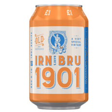 Barrs Irn Bru 1901 330ml 24 Pack Price Mark £1.00