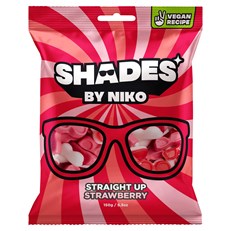 Shades By Niko Straight Up Strawberry 150g 20 Pack