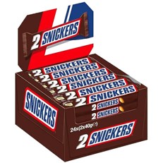 Snickers 2 Pack 80g 24 Pack 2 x 40g