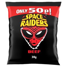 Space Raiders Beef 30g 36 Pack 50p