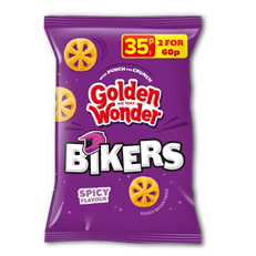 Golden Wonder Spicy Bikers 22g 35p (36 Pack)