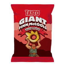 Tayto Finn McCools Sweet & Spicy 12x60g Bags